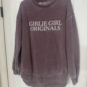 Girlie Girl Originals Purple Sweatshirt